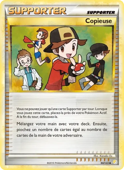 Carte Pokémon Copieuse 090/123, extension HeartGold SoulSilver