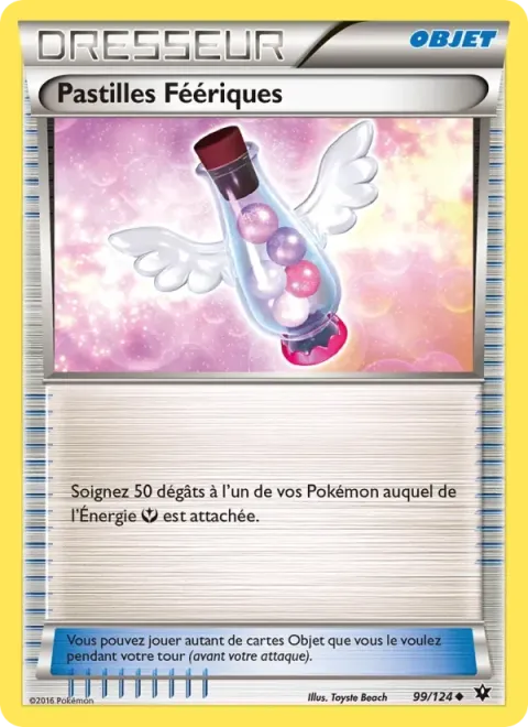 Carte Pokémon Pastilles Féériques 099/124, extension Impact des Destins