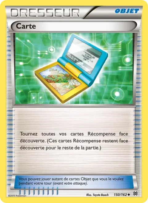 Carte Pokémon Carte 150/162, extension Impulsion Turbo