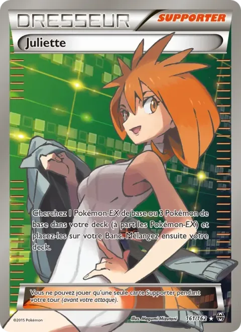 Carte Pokémon Juliette 161/162, extension Impulsion Turbo