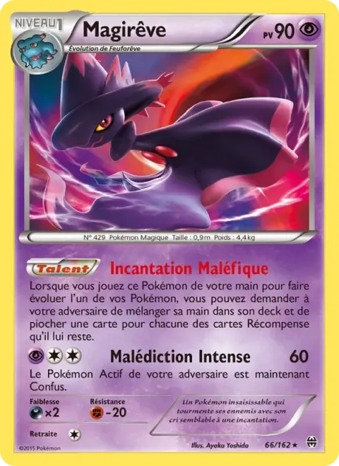 Carte Pokémon Magirêve 066/162, extension Impulsion Turbo