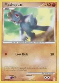 Carte Pokémon Machoc 005/011, extension DP Kit dresseur (Lucario)