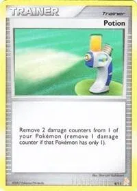 Carte Pokémon Potion 009/011, extension DP Kit dresseur (Lucario)