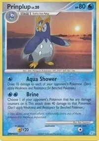 Carte Pokémon Prinplouf 006/012, extension DP Kit dresseur (Manaphy)