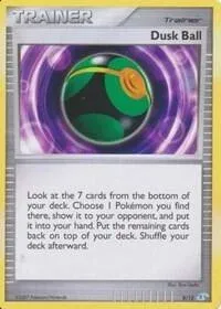 Carte Pokémon Sombre Ball 009/012, extension DP Kit dresseur (Manaphy)