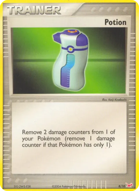 Carte Pokémon Potion 008/010, extension EX Kit dresseur (Latias)
