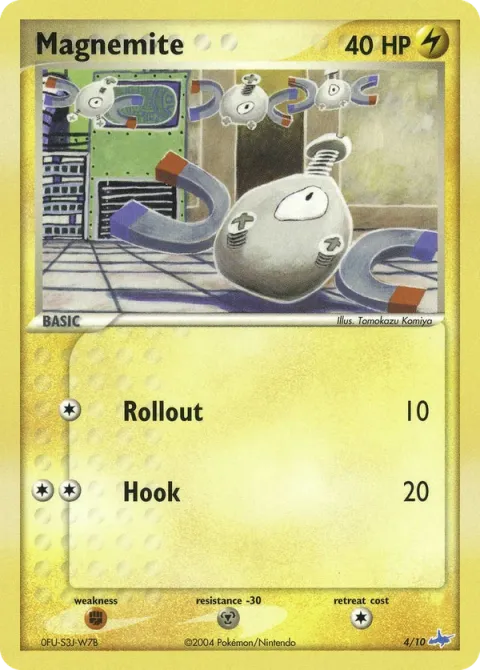 Carte Pokémon Magnéti 004/010, extension EX Kit dresseur (Latios)