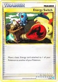 Carte Pokémon Échange d’Énergie 021/030, extension HS Kit du dresseur (Léviator)