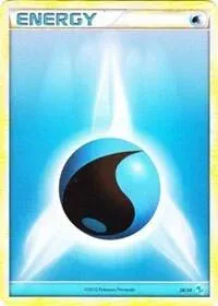 Carte Pokémon Énergie Eau 008/030, extension HS Kit du dresseur (Léviator)