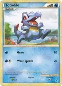 Carte Pokémon Kaiminus 014/030, extension HS Kit du dresseur (Léviator)