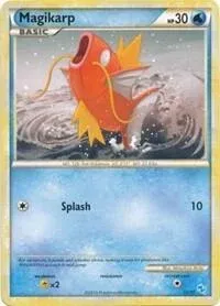 Carte Pokémon Magicarpe 012/030, extension HS Kit du dresseur (Léviator)