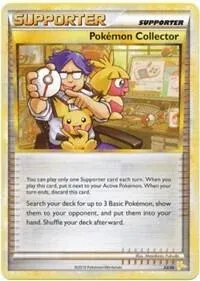 Carte Pokémon Collectionneur de Pokémon 022/030, extension HS Kit du dresseur (Raichu)