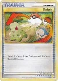 Carte Pokémon Échange 024/030, extension HS Kit du dresseur (Raichu)