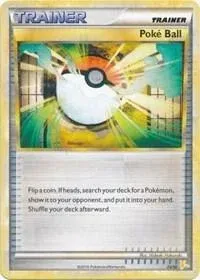 Carte Pokémon Poké Ball 025/030, extension HS Kit du dresseur (Raichu)