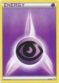 Carte Pokémon Énergie Psy 007/030, extension XY Kit du dresseur (Bruyverne)