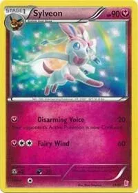 Carte Pokémon Nymphali 015/030, extension XY Kit du dresseur (Nymphali)