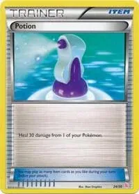Carte Pokémon Potion 024/030, extension XY Kit du dresseur (Nymphali)