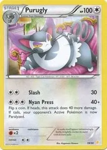 Carte Pokémon Chaffreux 019/030, extension XY Kit du dresseur (Pikachu Libre)