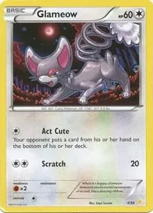 Carte Pokémon Chaglam 001/030, extension XY Kit du dresseur (Pikachu Libre)