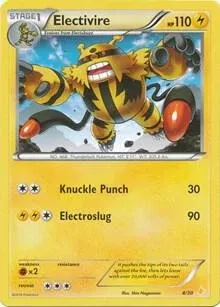 Carte Pokémon Élekable 025/030, extension XY Kit du dresseur (Pikachu Libre)
