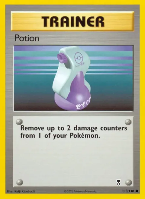 Carte Pokémon Potion 110/110, extension Legendary Collection (sortie anglaise)