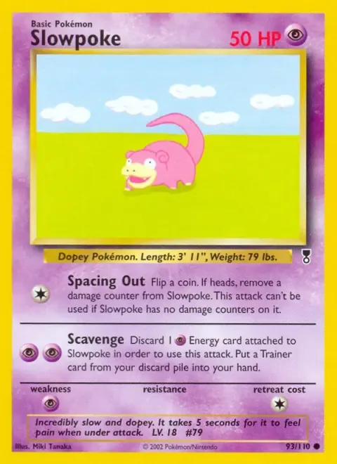 Carte Pokémon Ramoloss 093/110, extension Legendary Collection (sortie anglaise)