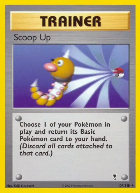 Carte Pokémon Rappel 104/110, extension Legendary Collection (sortie anglaise)