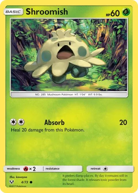 Carte Pokémon Balignon 004/073, extension Légendes Brillantes