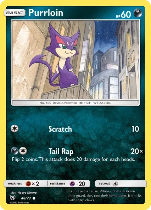 Carte Pokémon Chacripan 048/073, extension Légendes Brillantes