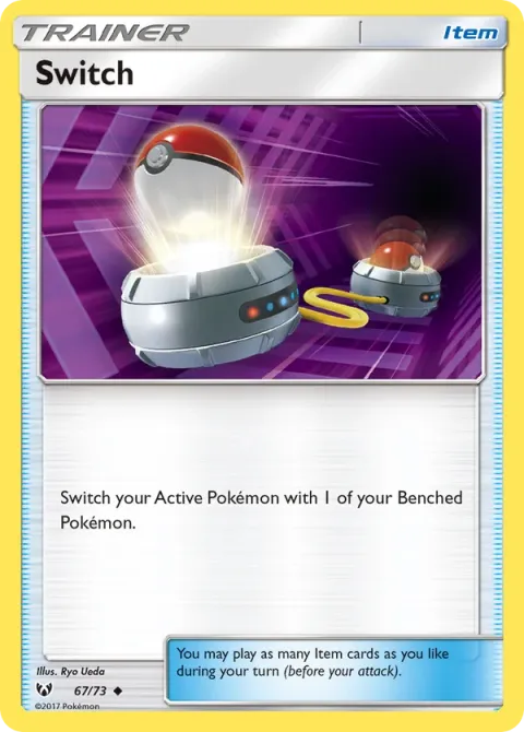 Carte Pokémon Échange 067/073, extension Légendes Brillantes