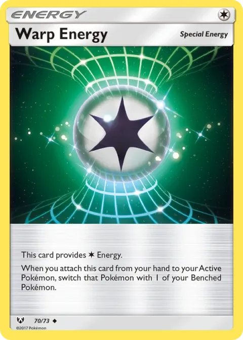 Carte Pokémon Énergie de Distorsion 070/073, extension Légendes Brillantes