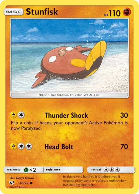Carte Pokémon Limonde 046/073, extension Légendes Brillantes