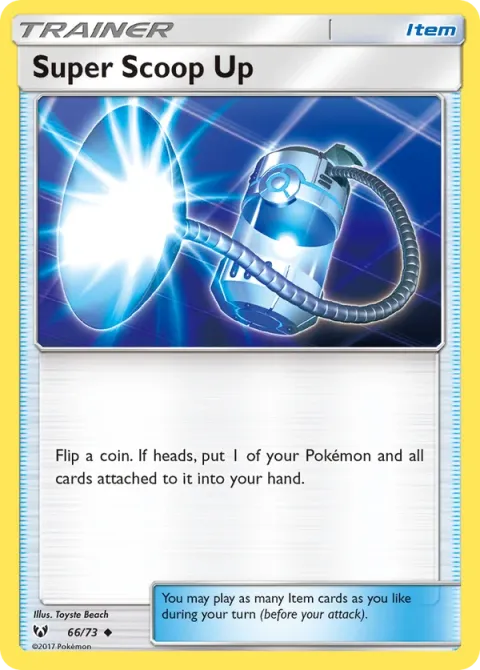 Carte Pokémon Super Rappel 066/073, extension Légendes Brillantes