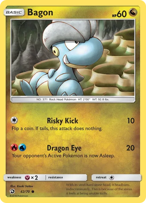 Carte Pokémon Draby 042/070, extension Majesté Des Dragons