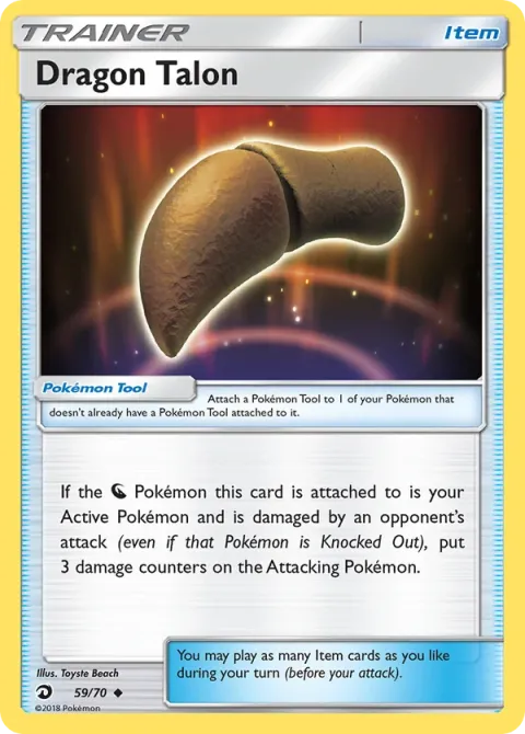 Carte Pokémon Serre de Dragon 059/070, extension Majesté Des Dragons