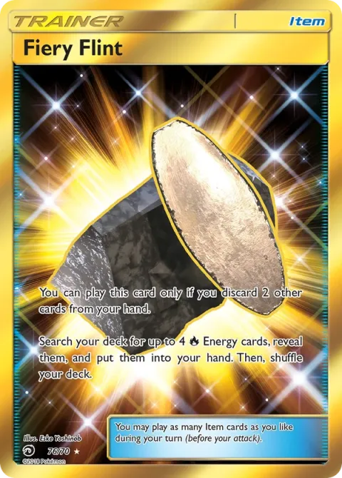 Carte Pokémon Silex Ardent 076/070, extension Majesté Des Dragons