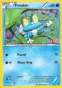 Carte Pokémon Grenousse 004/012, extension Collection McDonald's 2014
