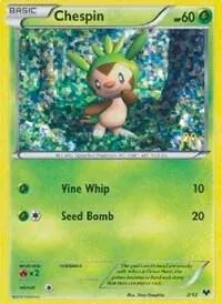 Carte Pokémon Marisson 002/012, extension Collection McDonald's 2014