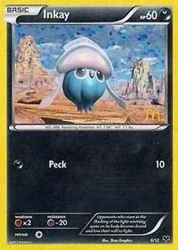 Carte Pokémon Sepiatop 006/012, extension Collection McDonald's 2014
