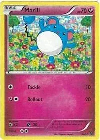 Carte Pokémon Marill 010/012, extension Collection McDonald's 2015