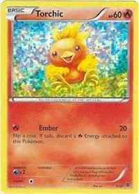 Carte Pokémon Poussifeu 003/012, extension Collection McDonald's 2015
