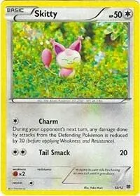Carte Pokémon Skitty 012/012, extension Collection McDonald's 2015