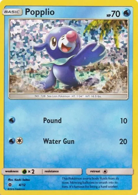 Carte Pokémon Otaquin 004/012, extension Collection McDonald's 2017