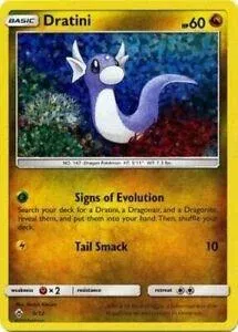 Carte Pokémon Minidraco 032/040, extension Collection McDonald's 2018