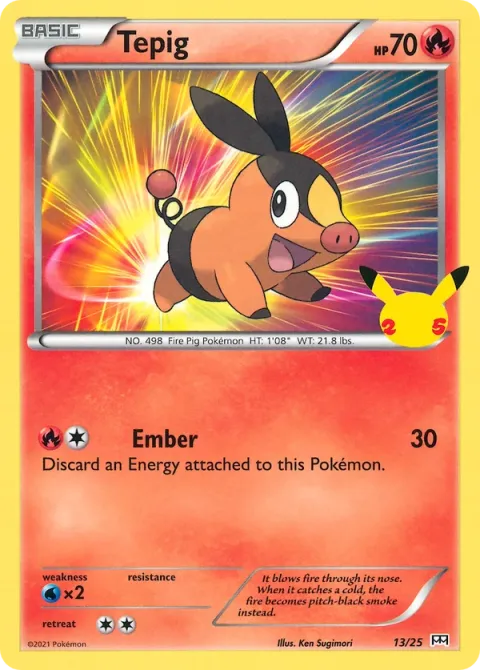 Carte Pokémon Gruikui 013/025, extension Collection McDonald's 2021