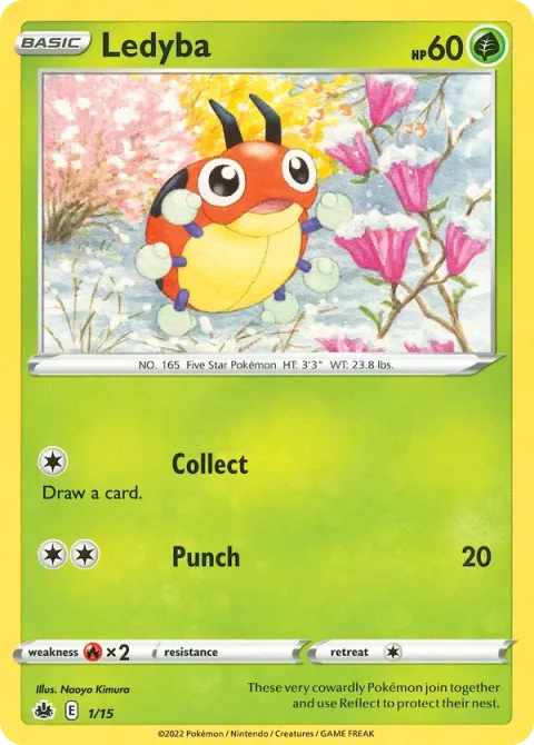 Carte Pokémon Coxy 001/015, extension Collection McDonald's 2022