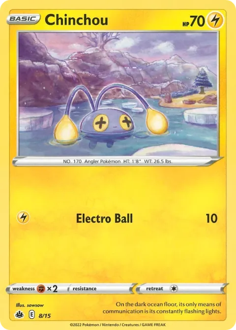 Carte Pokémon Loupio 008/015, extension Collection McDonald's 2022