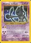 Carte Mewtwo brillant 109/105