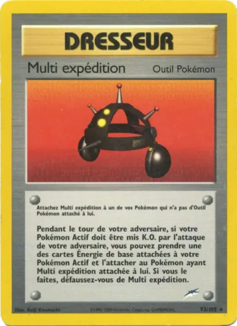 Carte Pokémon Multi expédition 093/105, extension Neo Destiny