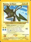 Carte Raichu brillant 111/105